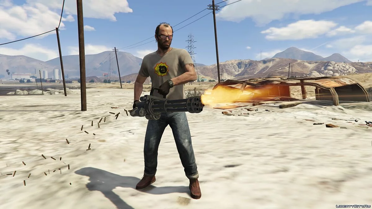 "Serious Sam" T-Shirt for Trevor / GTA 5