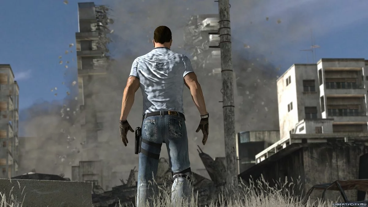 "Serious Sam" T-Shirt for Trevor / GTA 5