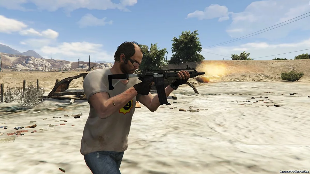 "Serious Sam" T-Shirt for Trevor / GTA 5