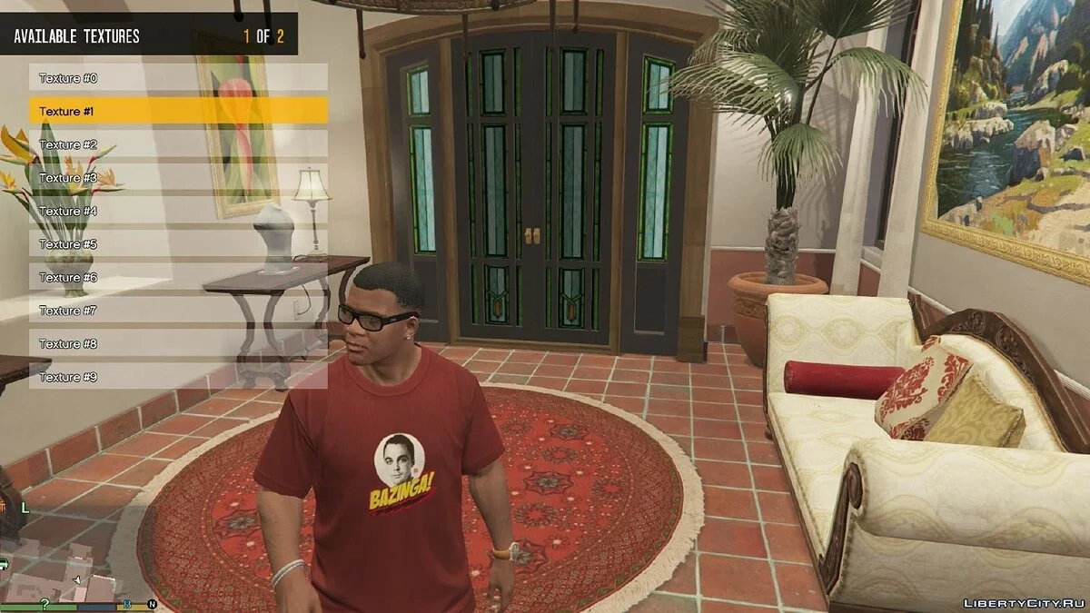 The Big Bang Theory T-Shirts v1 / GTA 5
