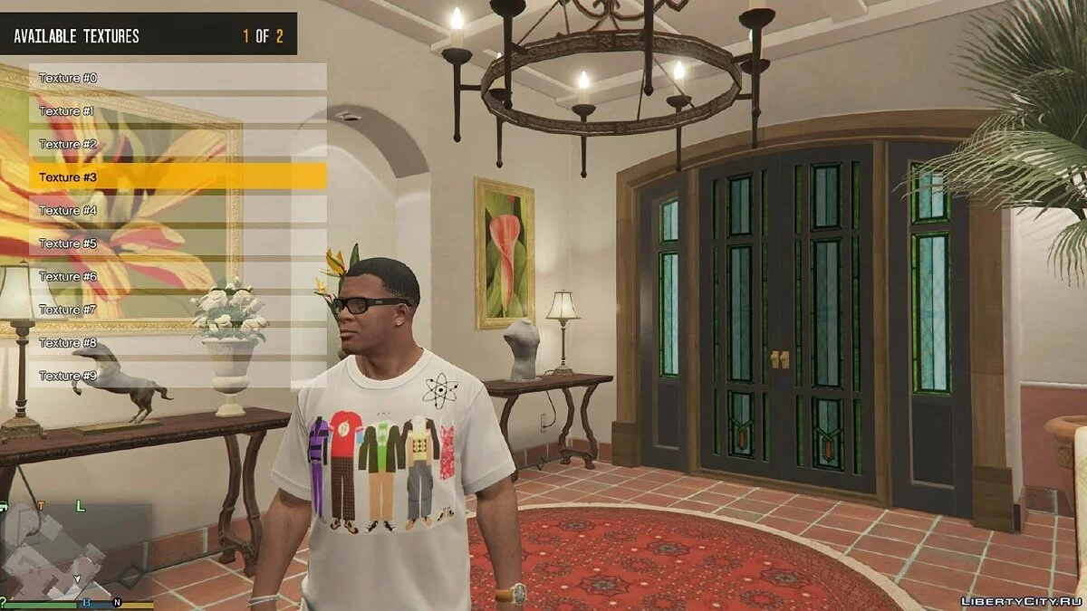 The Big Bang Theory T-Shirts v1 / GTA 5