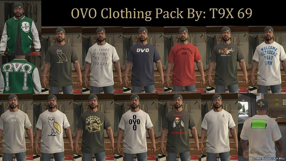 Pack de vêtements OVOXO 2.0 / GTA 5
