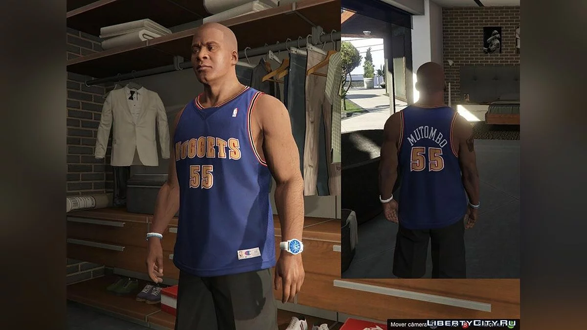 Пак футболок Франкліна NBA Старі / GTA 5