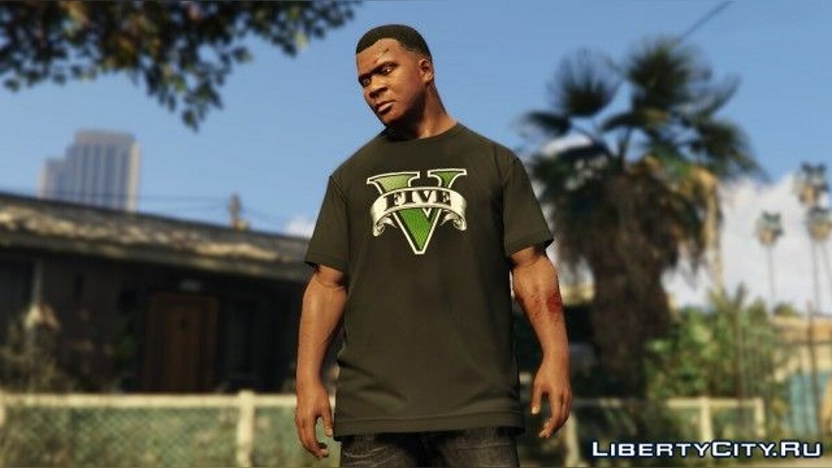 nøgle Lionel Green Street talentfulde Download Grand Theft Auto V T-shirt for GTA 5