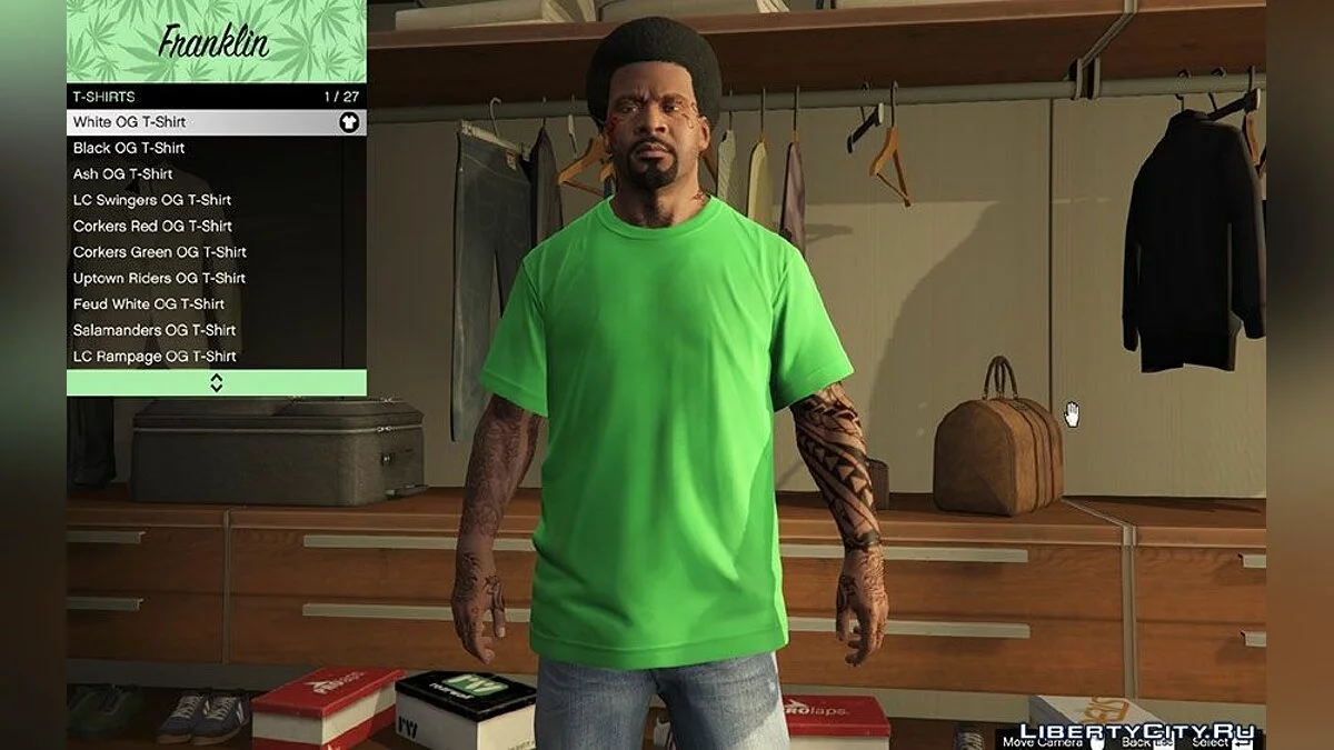 Футболка Groove Street / GTA 5