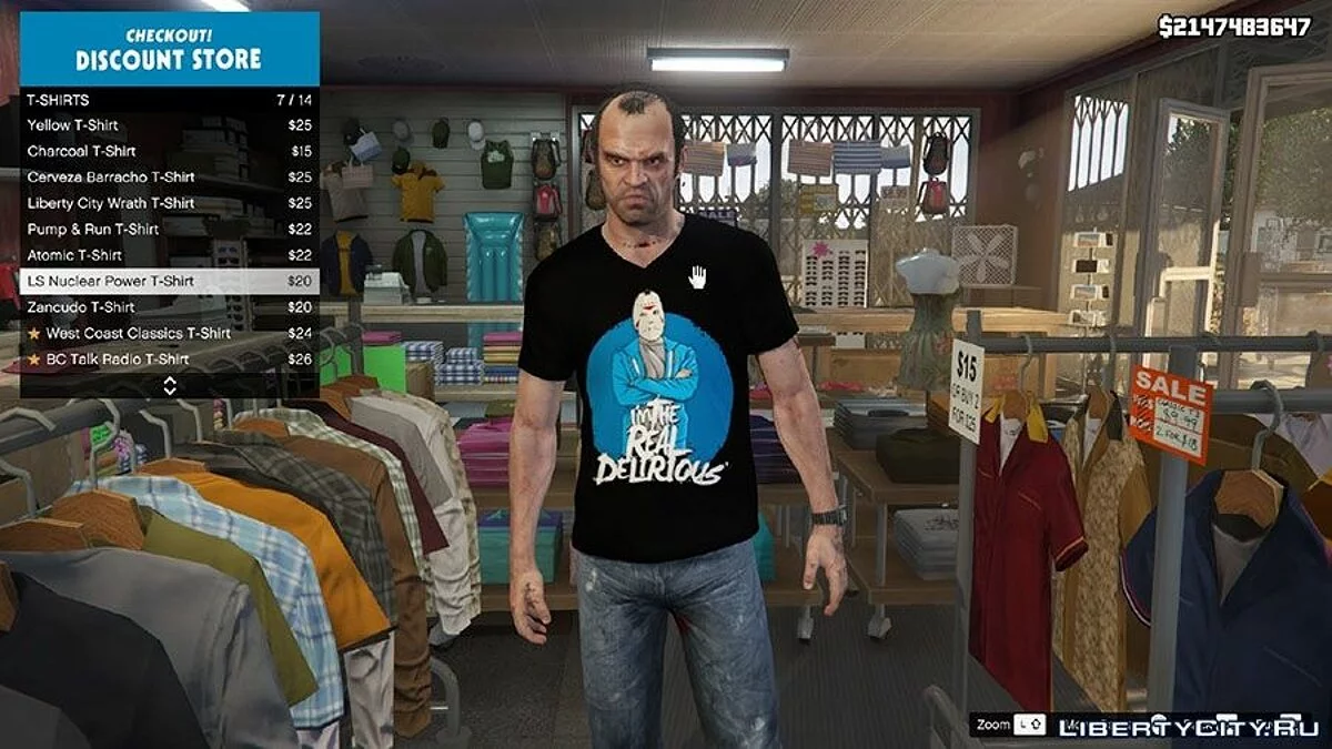 H2O T-Shirt For All Players v3.0 / GTA 5