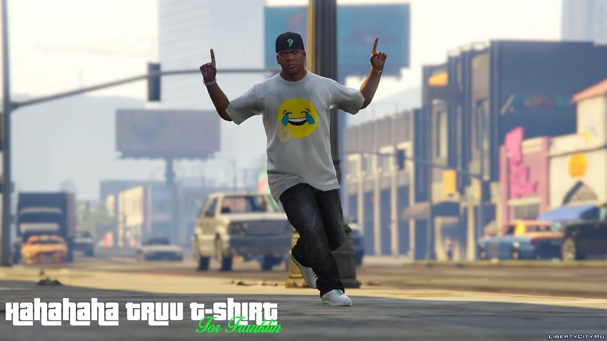 Hahahaha truu T-Shirt for Franklin / GTA 5