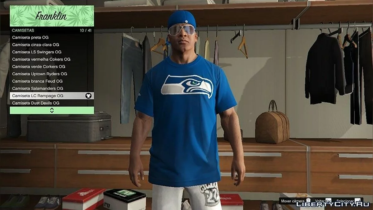 حزمة قمصان Seahawks v3.0 / جي تي أي 5