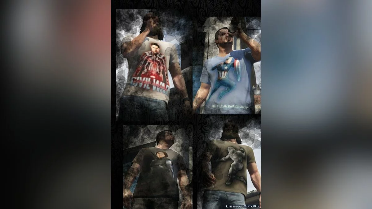 T-Shirt Pack - Marvel, DC Comics and More / GTA 5