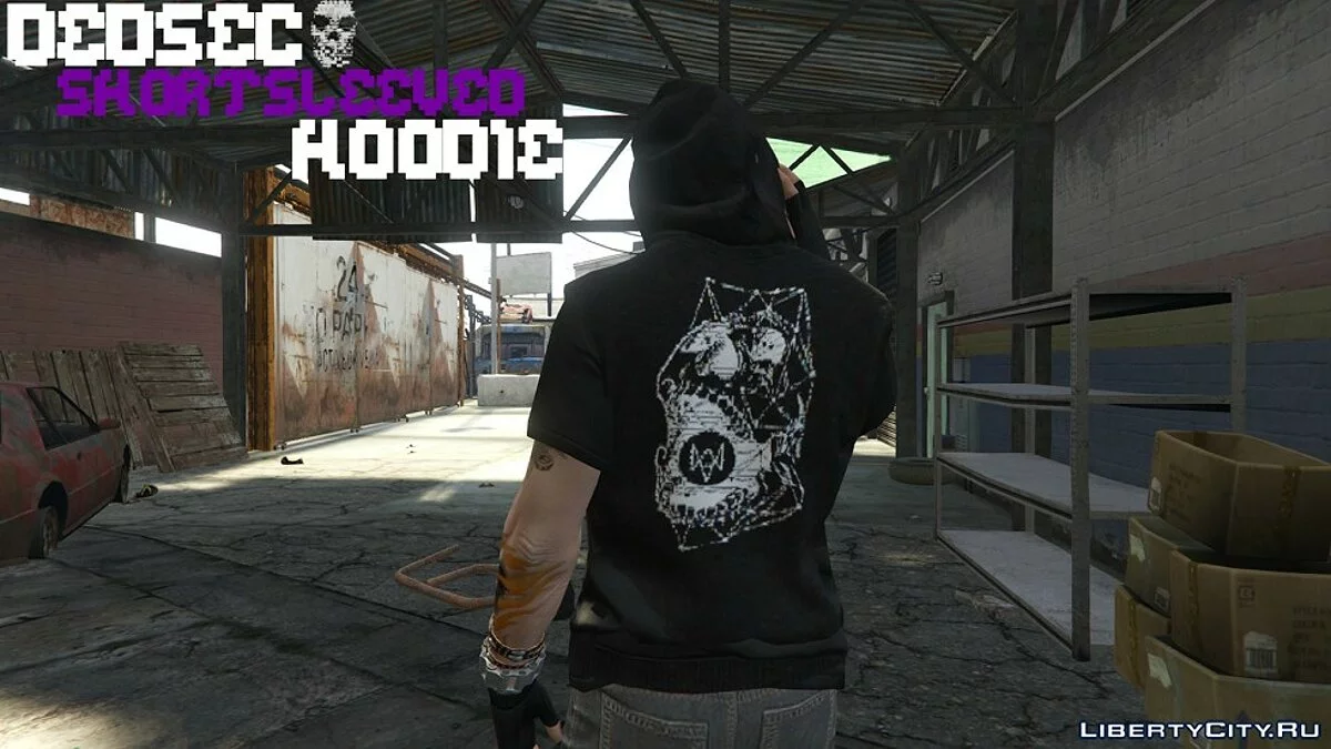 Hoodie DedSec pour MP Masculin / GTA 5