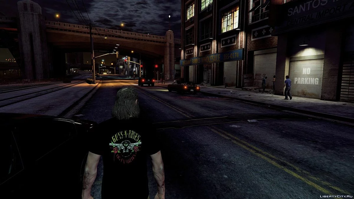 قميص تريفور Guns N' Roses Top Hat 2.0 / جي تي أي 5