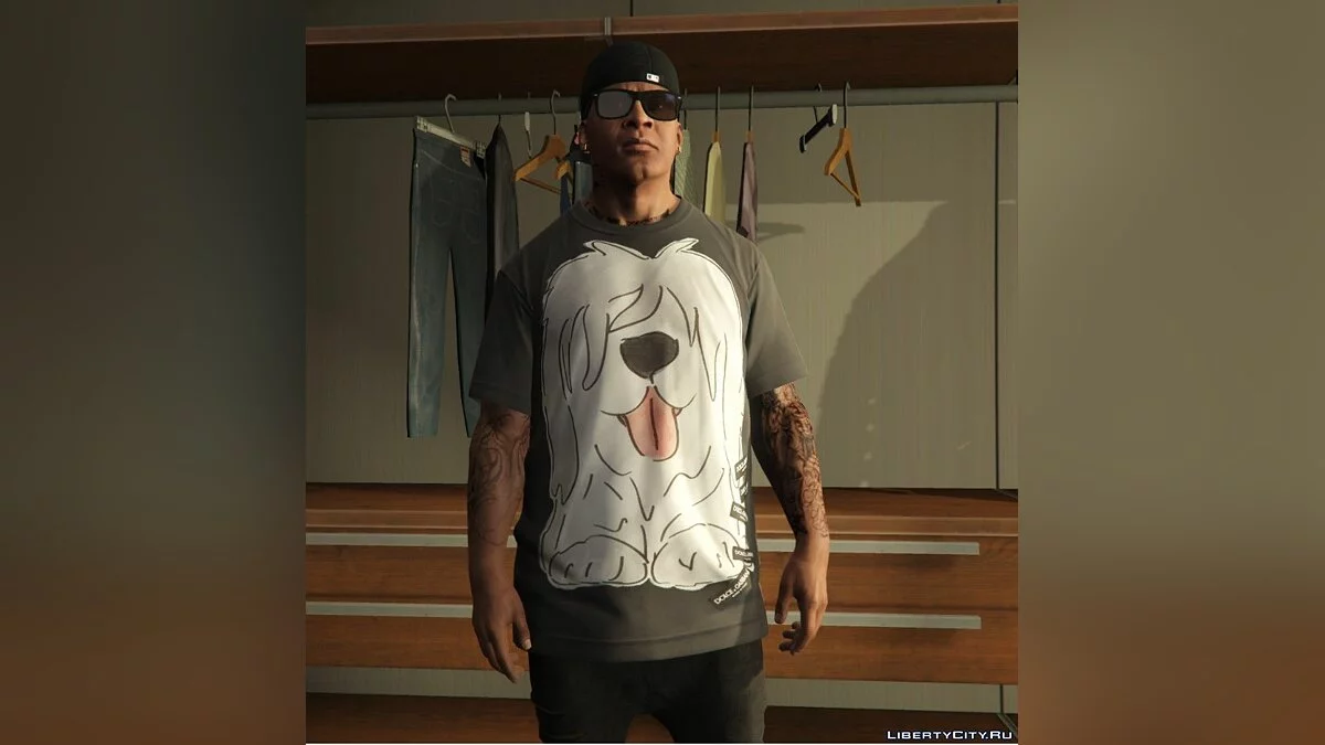 Pack de T-Shirts de Designer (Gucci, D&G, Fendi, Givenchy, Dsquared2) 1.0 / GTA 5