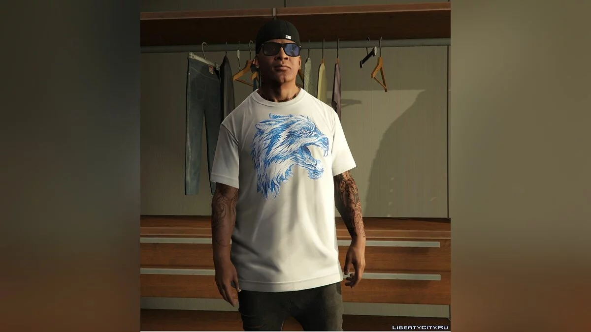 Pack de T-Shirts de Designer (Gucci, D&G, Fendi, Givenchy, Dsquared2) 1.0 / GTA 5