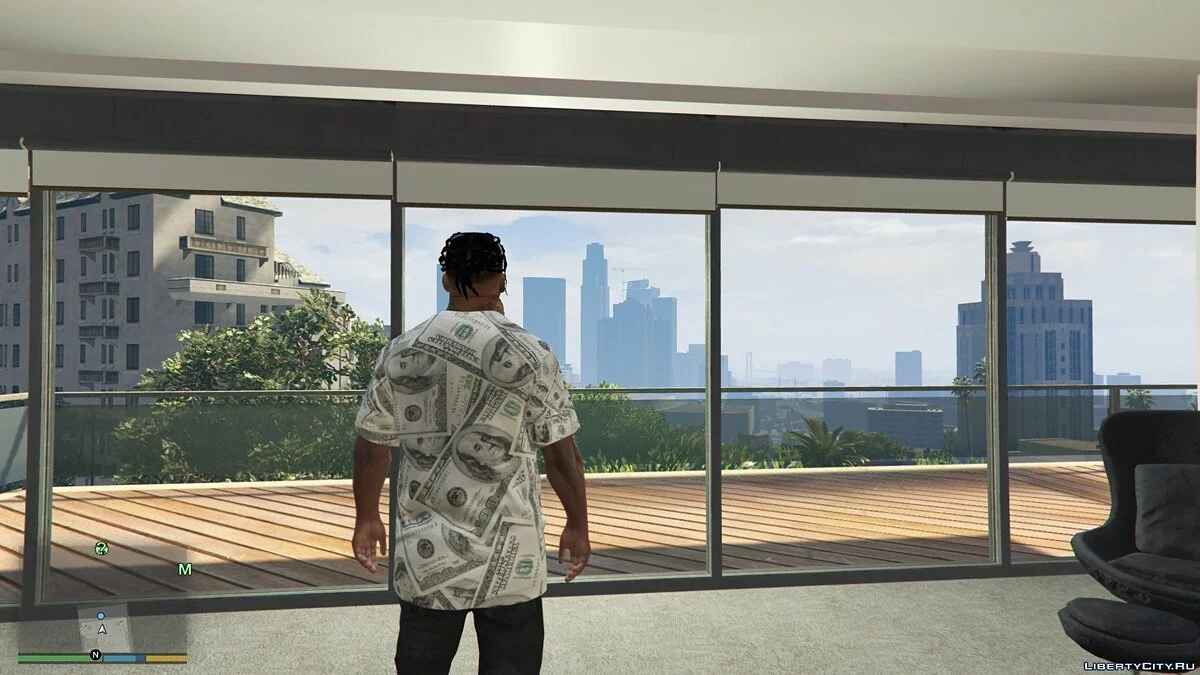 Футболка Dollar для Франкліна 1.0 / GTA 5