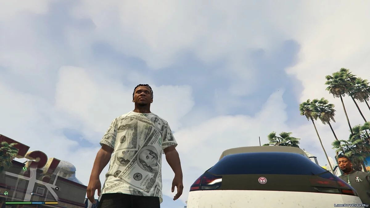 Футболка Dollar для Франкліна 1.0 / GTA 5