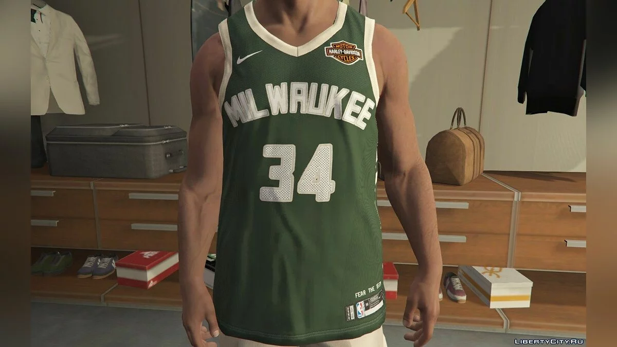 Milwaukee Bucks #34 / GTA 5