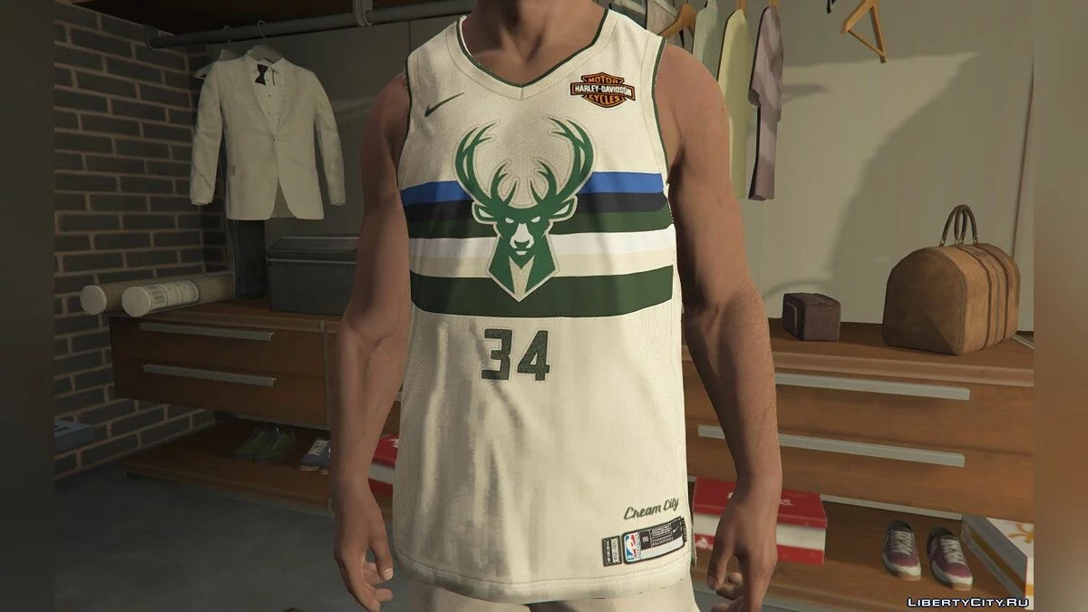 Milwaukee Bucks #34 / GTA 5