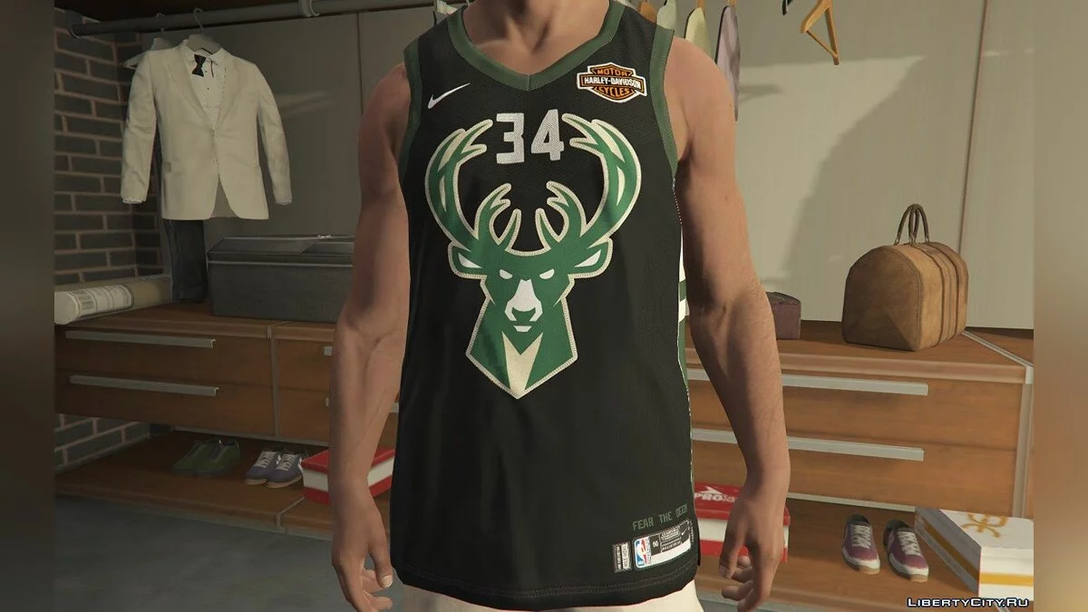 Milwaukee Bucks #34 / GTA 5