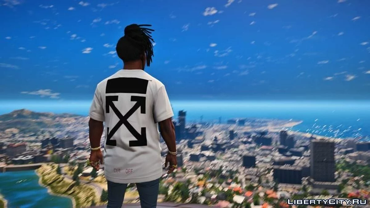 Off-White Narciso T-Shirt For Franklin / GTA 5