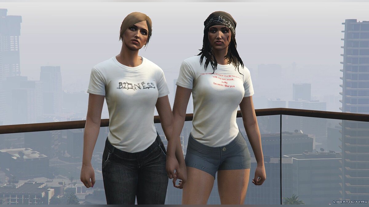 Download 9 New MP Female Bigness T-shirts 1.0 for GTA 5