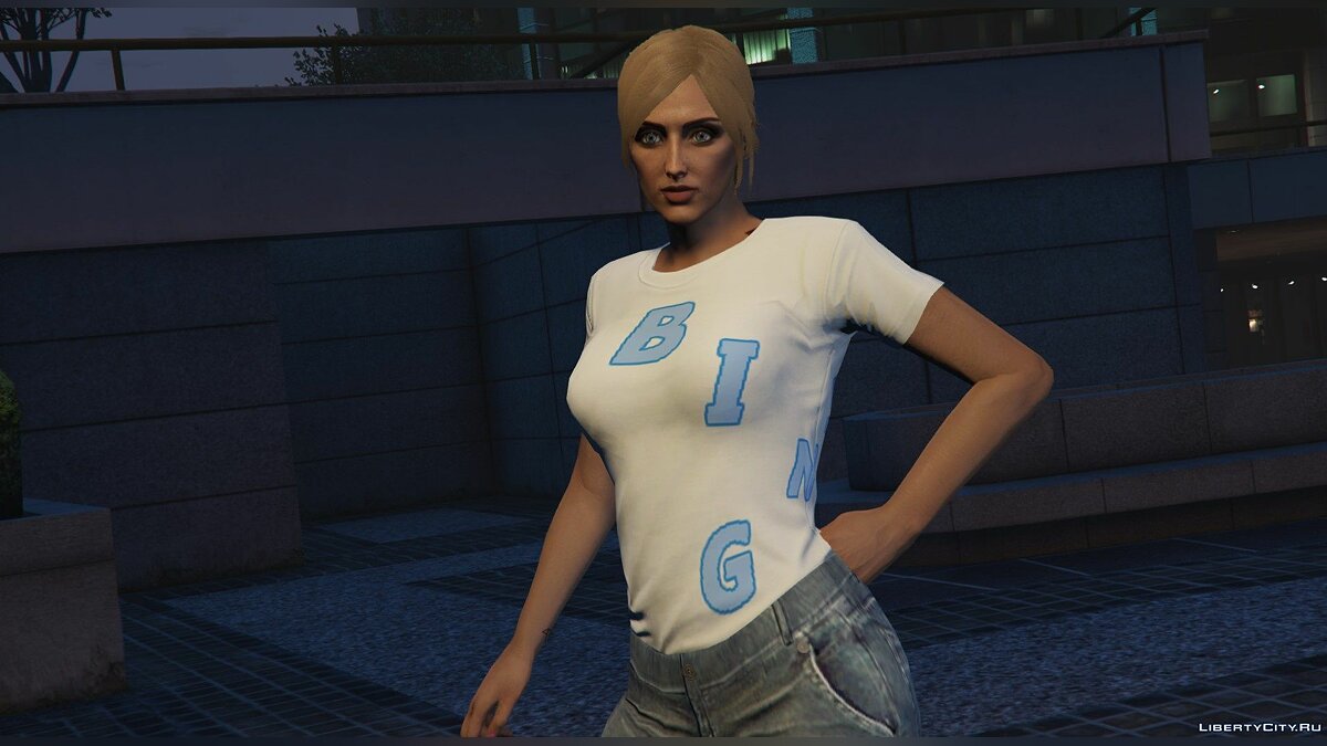 Download 9 New MP Female Bigness T-shirts 1.0 for GTA 5