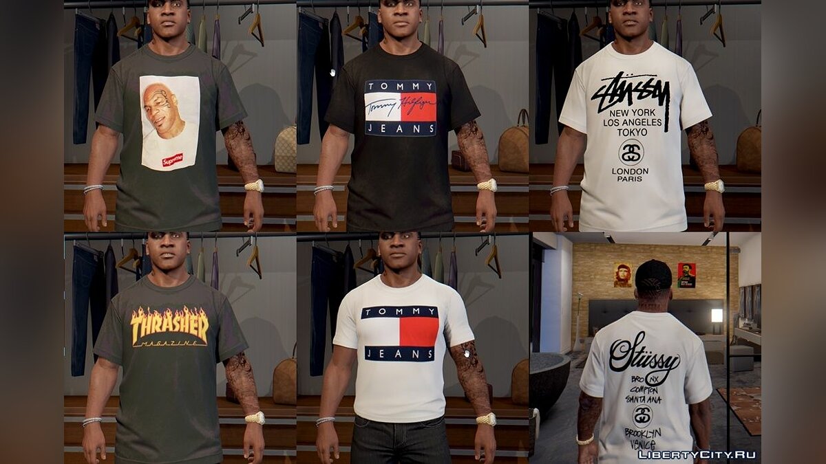 Download HQ) Luxury T-Shirt Packs 3.0 for GTA 5