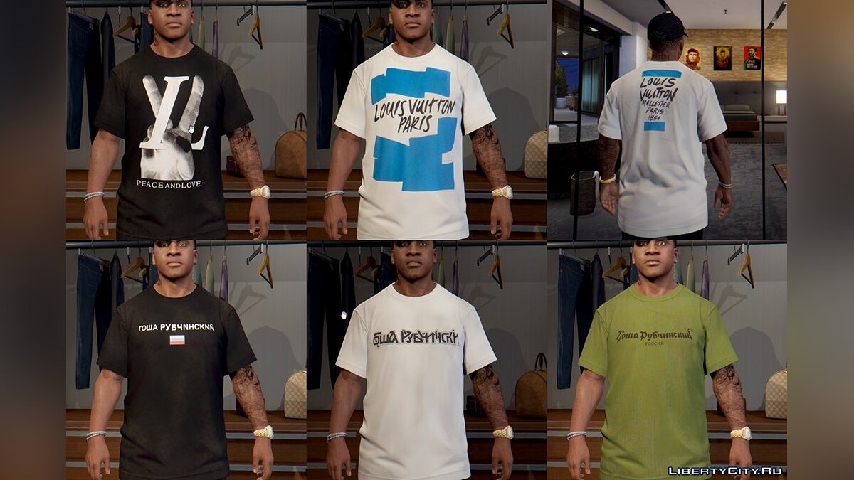 Download HQ) Luxury T-Shirt Packs 3.0 for GTA 5