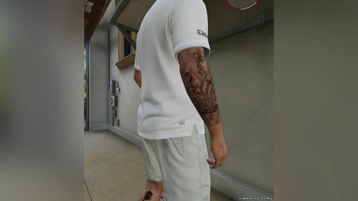 LACOSTE SPORT MENS TENNIS IN TECHNICAL PACKAGE WITH COLORED BANDS 1.0 / GTA 5