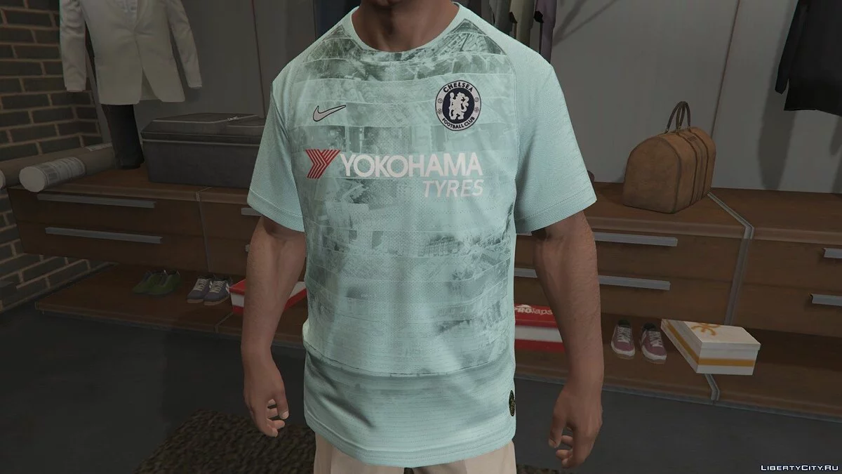 Chelsea F.C. 18-19 - Chelsea Club Fan T-Shirt / GTA 5