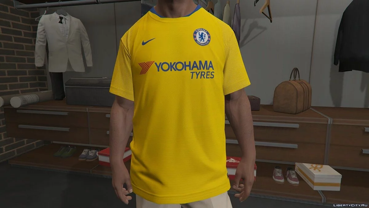 Chelsea F.C. 18-19 - Chelsea Club Fan T-Shirt / GTA 5
