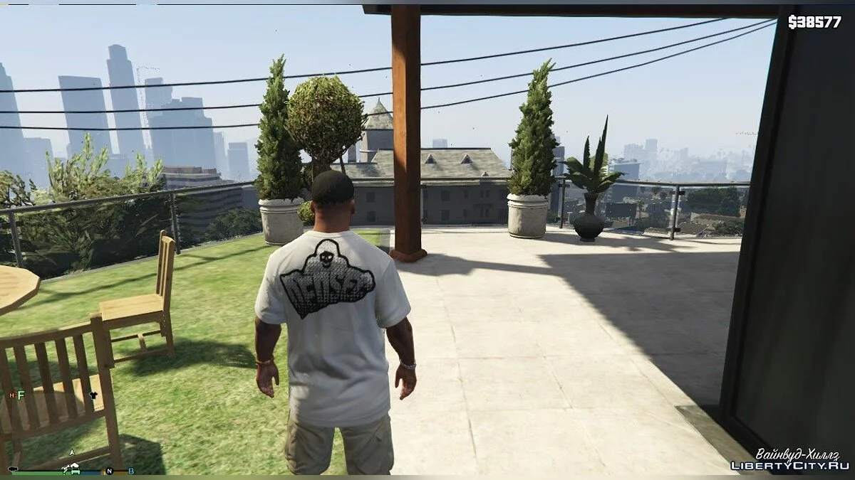 DEDSEC T-SHIRT 0.0.1 - T-Shirt for Franklin / GTA 5