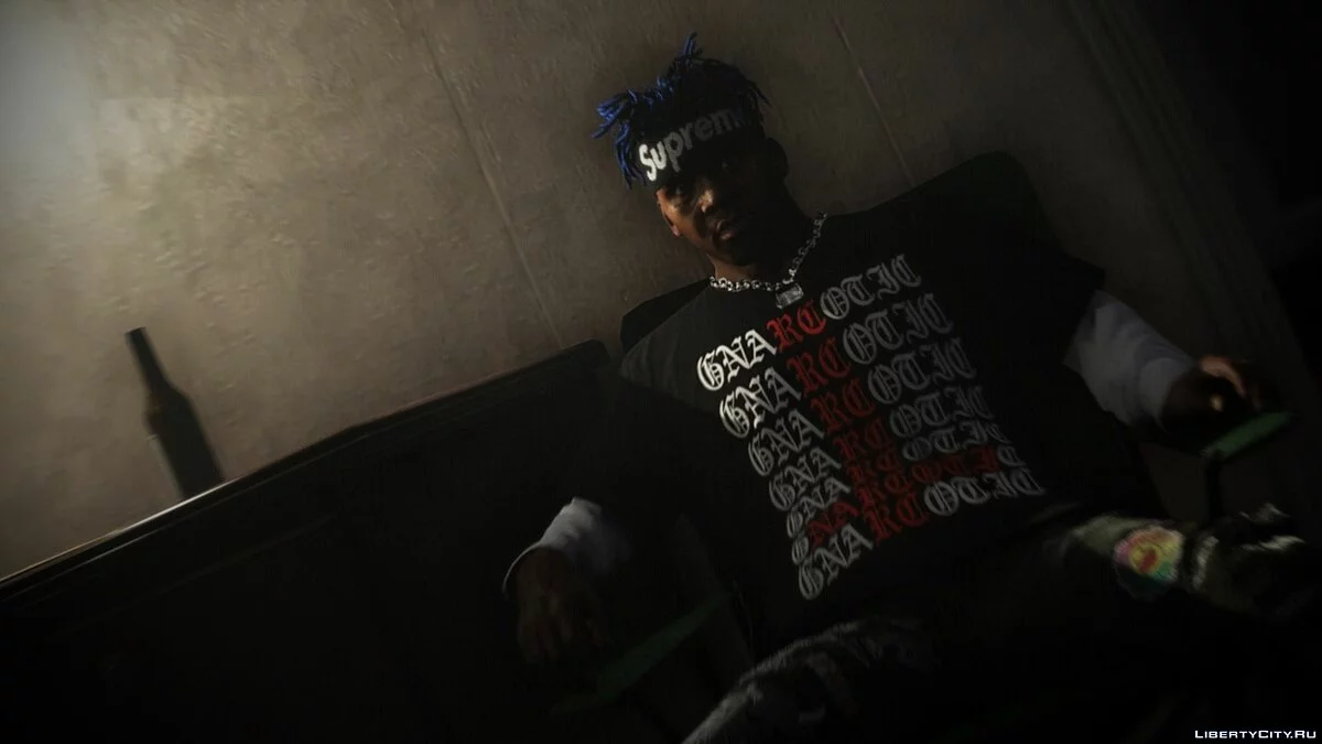 GNARCOTIC SALVATION T-SHIRT 1.0 - Стильна кофта для Франкліна / GTA 5