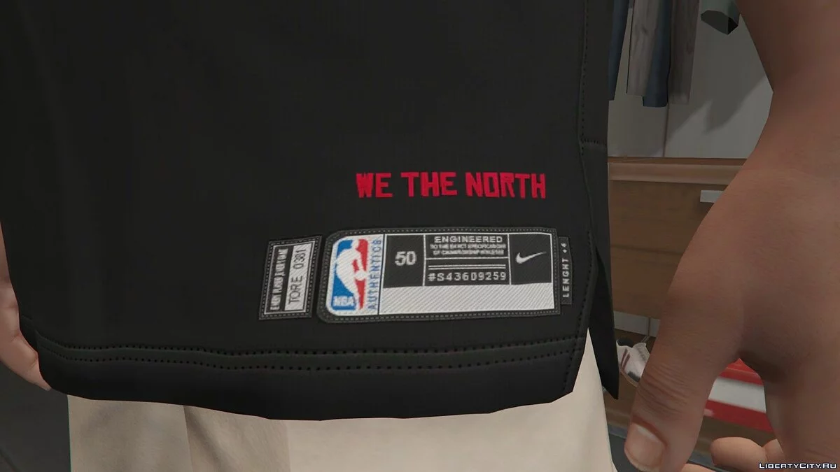 Toronto Raptors #7 - Neue Basketballtrikots für Franklin / GTA 5