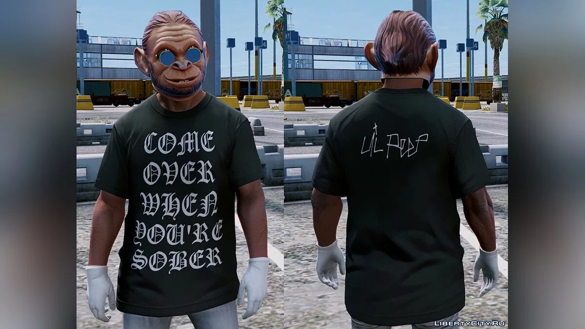Marchandise en mémoire de Lil Peep 0.1 / GTA 5