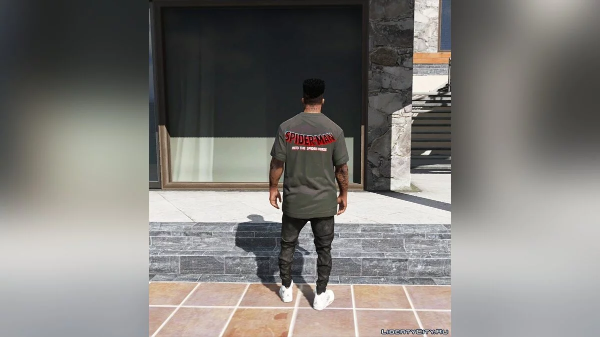 T-Shirt für Franklin mit dem Logo des Films