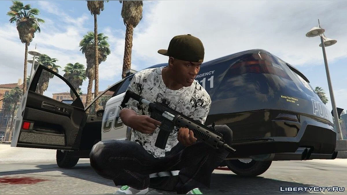 Anime Style T-Shirt for Franklin / GTA 5