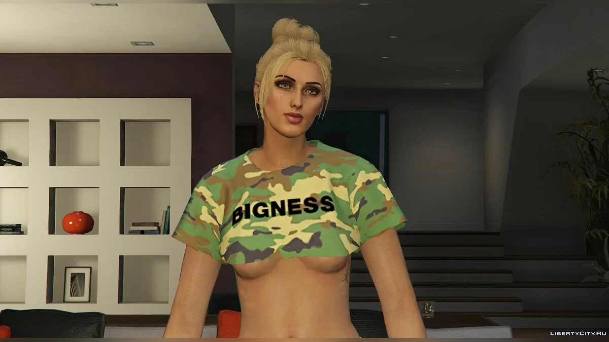 Atasan Pendek untuk Karakter Wanita / GTA 5