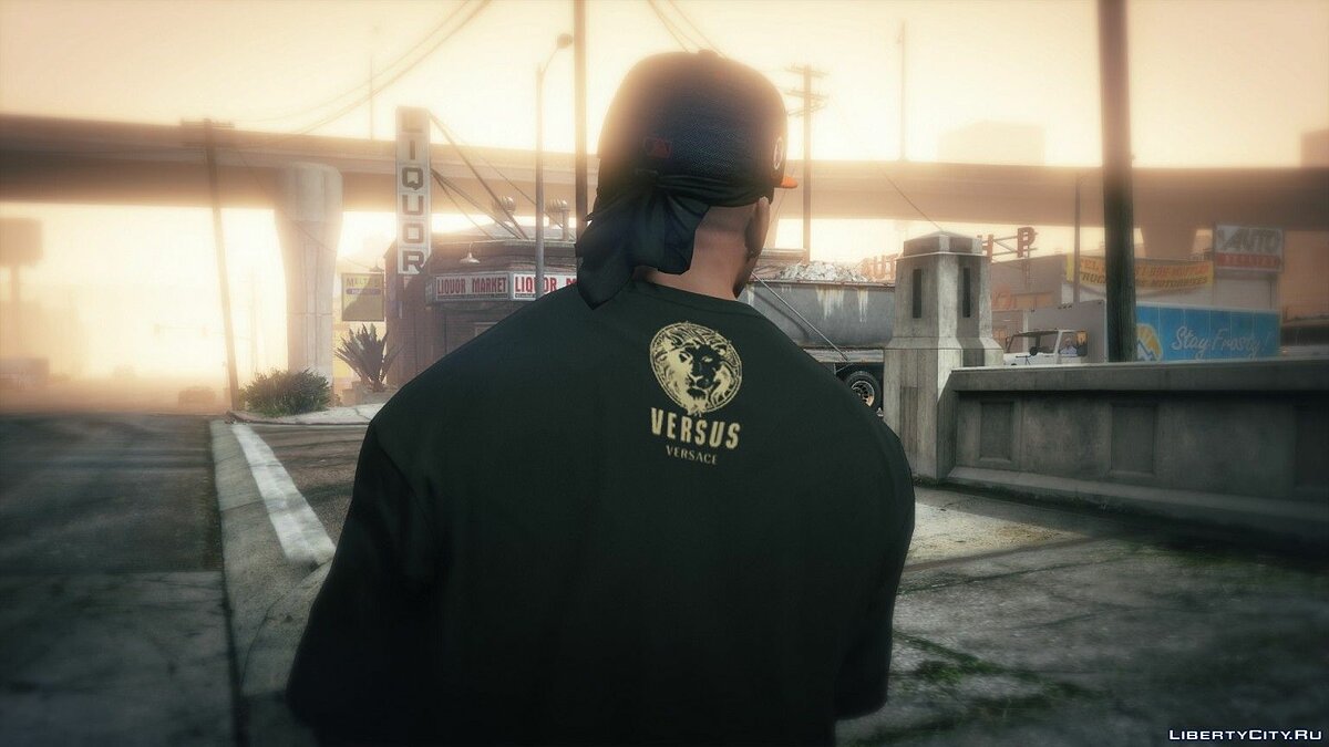 Download Collection of Versace T-shirts for Franklin for GTA 5