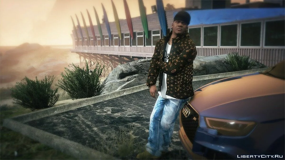 Louis Vuitton Jacke für Franklin / GTA 5