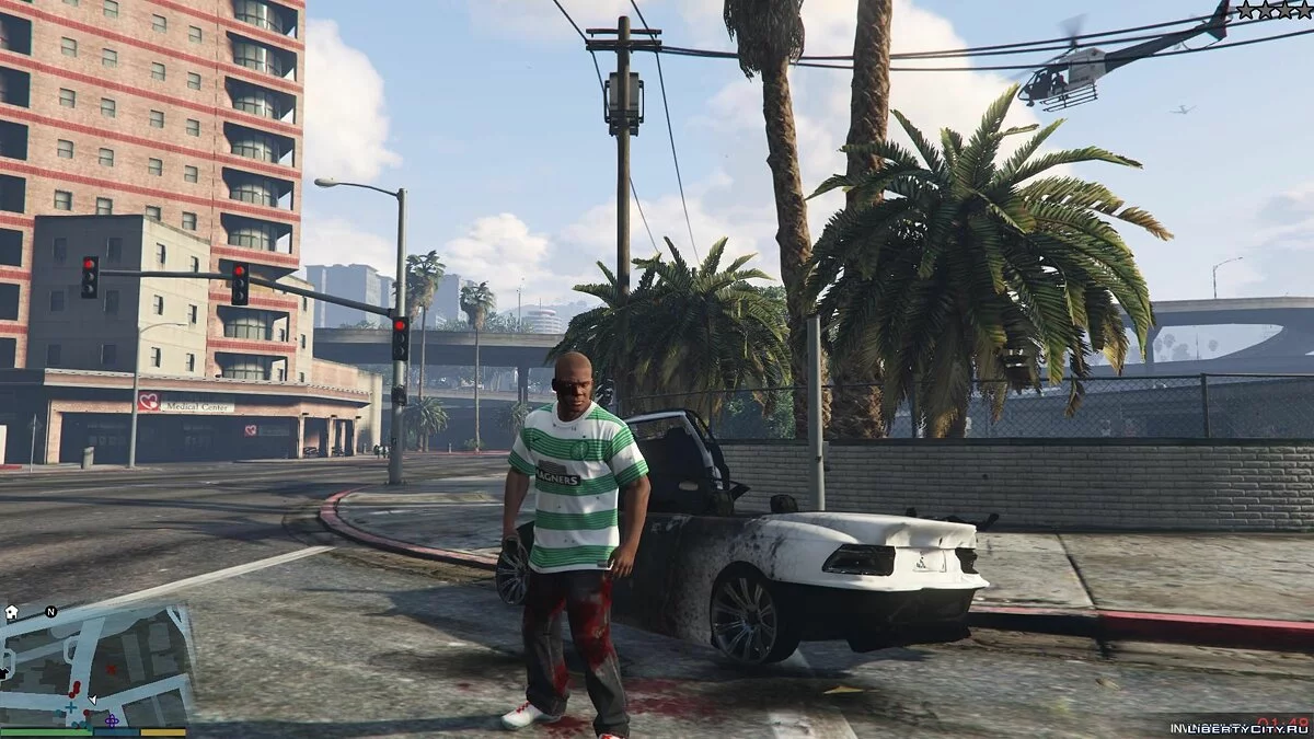 Glasgow Celtic T-Shirt für Franklin / GTA 5
