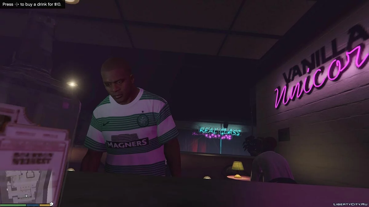 Glasgow Celtic T-Shirt für Franklin / GTA 5