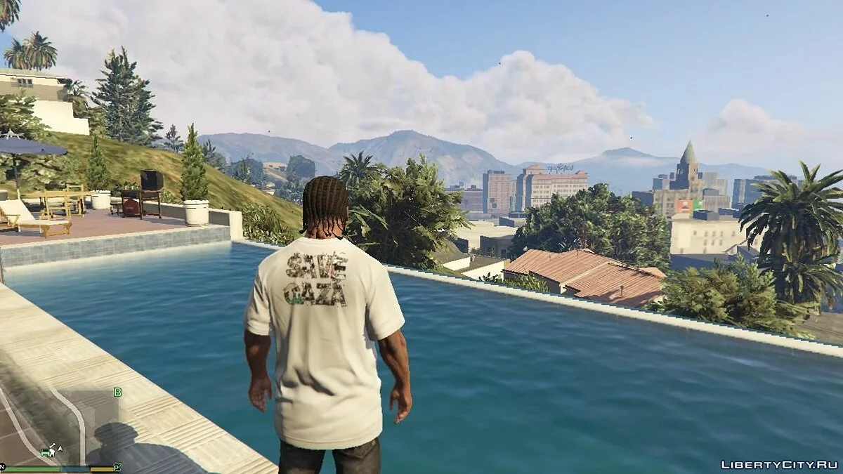 T-Shirt "Save Gaza" / GTA 5