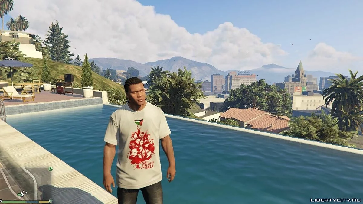 T-Shirt "Save Gaza" / GTA 5