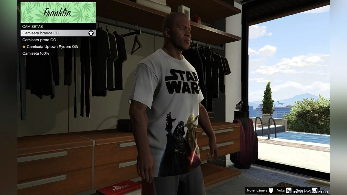 T-Shirt "Star Wars" für Franklin / GTA 5