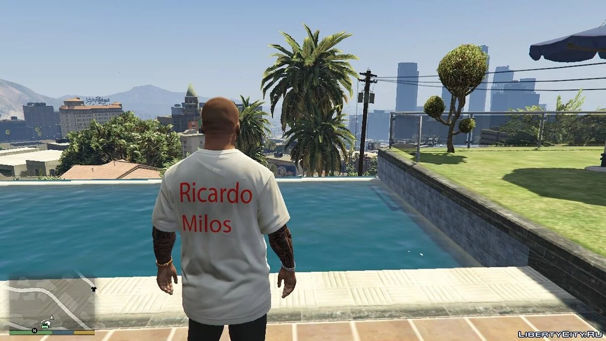 T-shirt avec l'image de Ricardo Milos / GTA 5