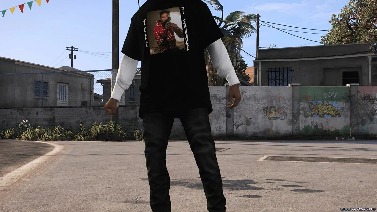 FREE 21 SAVAGE T-Shirt / GTA 5
