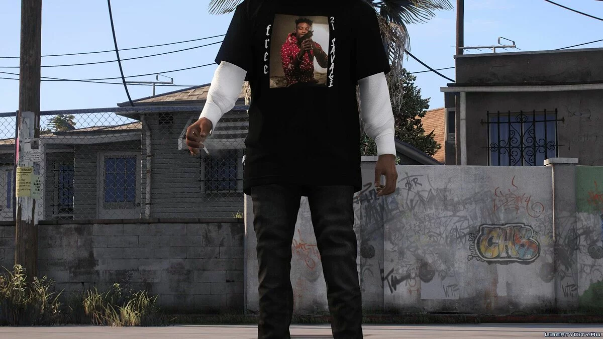 FREE 21 SAVAGE T-Shirt / GTA 5