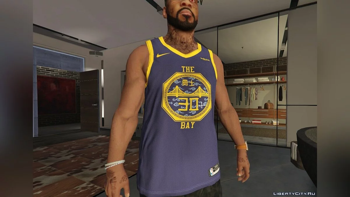 Майка с логотипом Golden State Warriors / GTA 5