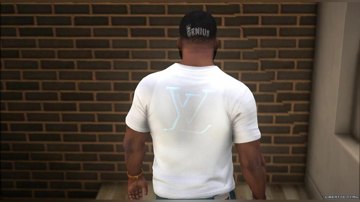 Louis Vuitton T-Shirt Pack for Franklin / GTA 5