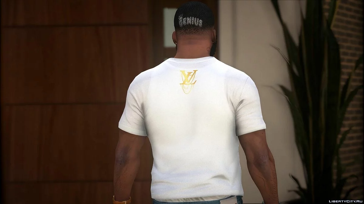 Louis Vuitton T-Shirt Pack for Franklin / GTA 5